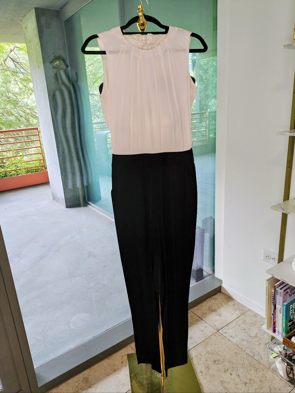Kate Spade New York Do Wonders Colorblock Classic Jumpsuit - Picture 3 of 14